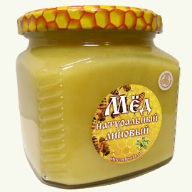 Натуральный липовый мёд
