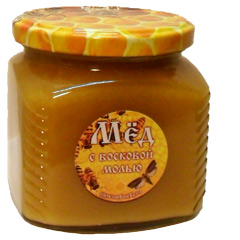 Мёд с восковой молью