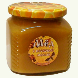 Изображение продукта пчеловодства: Лечебный мед с восковой молью