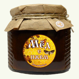Изображение продукта пчеловодства: мед с ПЖВМ